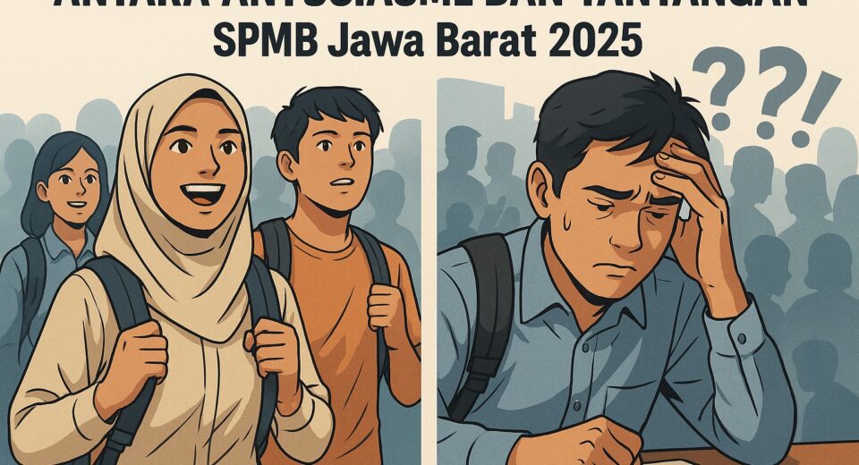 Antara Antusiasme Dan Tantangan : SPMB Jawa Barat 2025 Dalam Sorotan Jurnalis Serta Kacamata Hukum