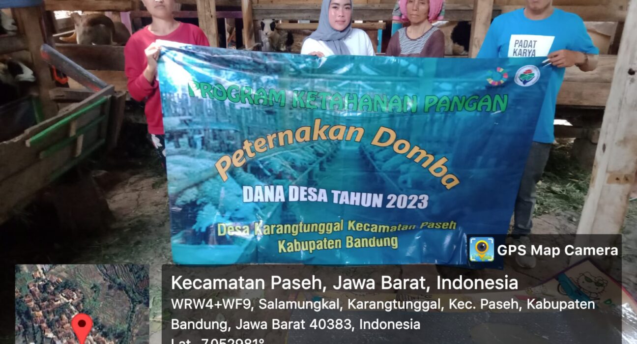 Program Ketahanan Pangan Desa Karangtunggal Terealisasikan Dengan Baik