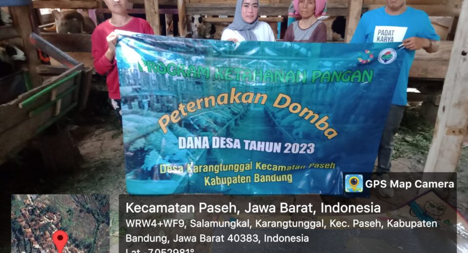 Program Ketahanan Pangan Desa Karangtunggal Terealisasikan Dengan Baik