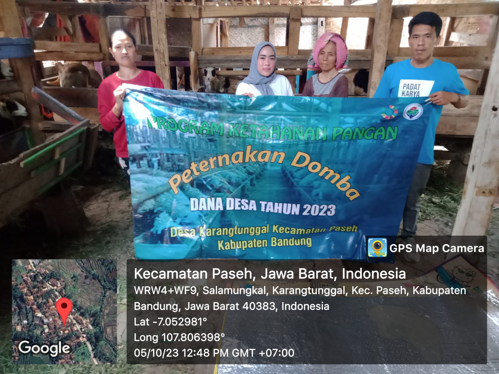 Program Ketahanan Pangan Desa Karangtunggal Terealisasikan Dengan Baik
