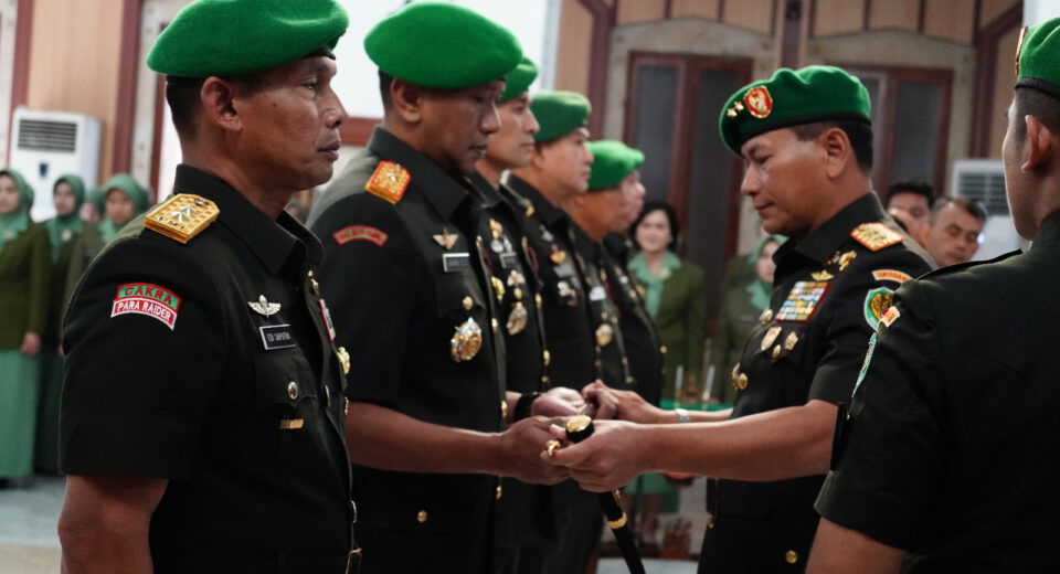 Pangdam III/Slw Pimpin Sertijab Pejabat Kodam Tahun 2025