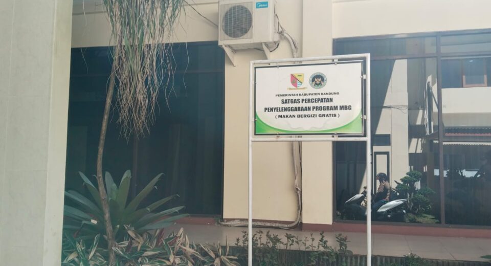MEDIA KONFIRMASI KE SATGAS MBG KABUPATEN BANDUNG, TAPI KANTOR KOSONG