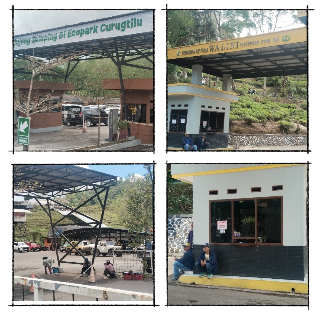 H+9 Lebaran, Ecopark Curugtilu Masih Dipadati Wisatawan di Tengah Absennya Pengelola