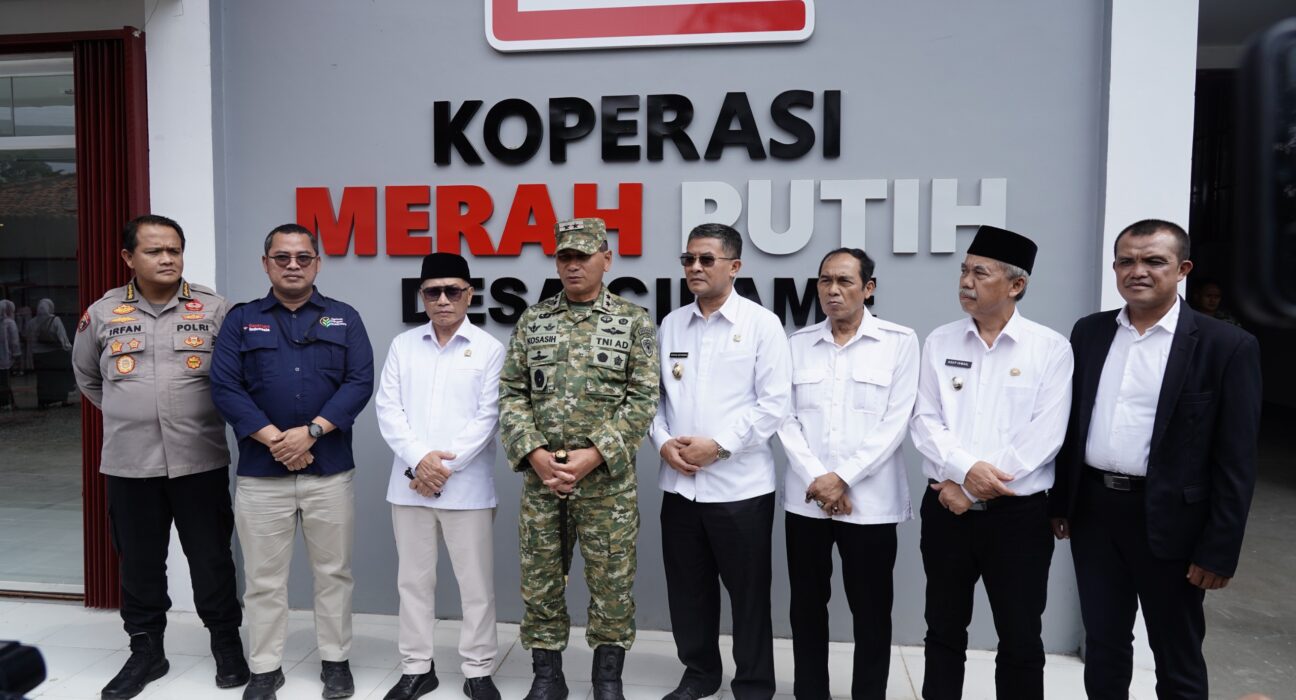 Pangdam III/Slw Hadiri Launching KDKMP Bersama Presiden RI
