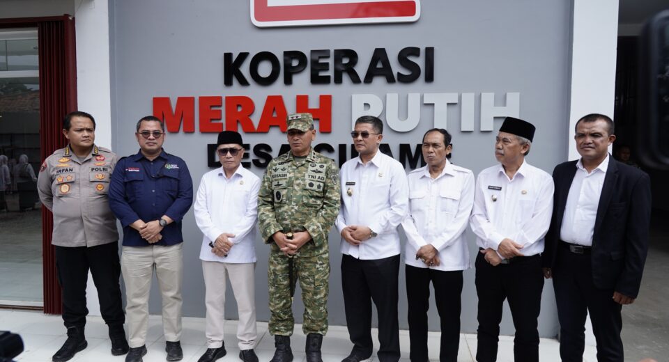 Pangdam III/Slw Hadiri Launching KDKMP Bersama Presiden RI