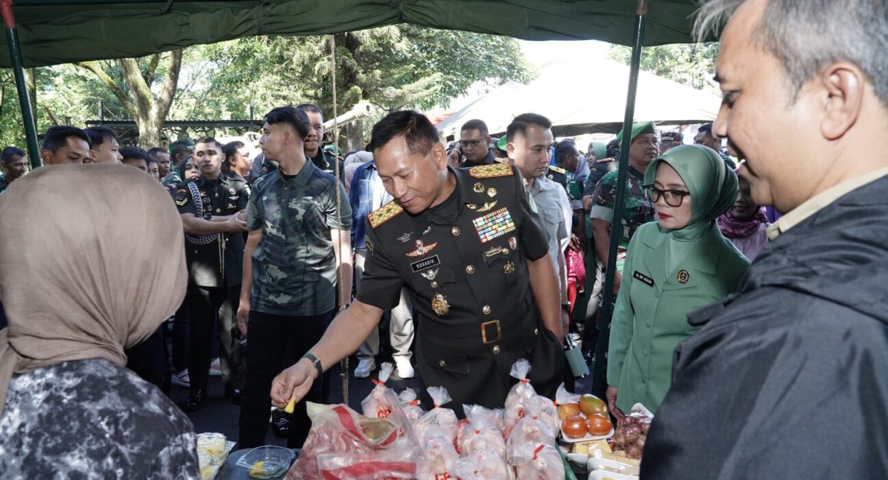 HUT ke-80 Kodam III/Slw Gelar Bazar UMKM