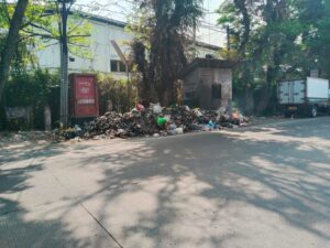 Tumpukan Sampah di Jalan Provinsi Baleendah Meresahkan