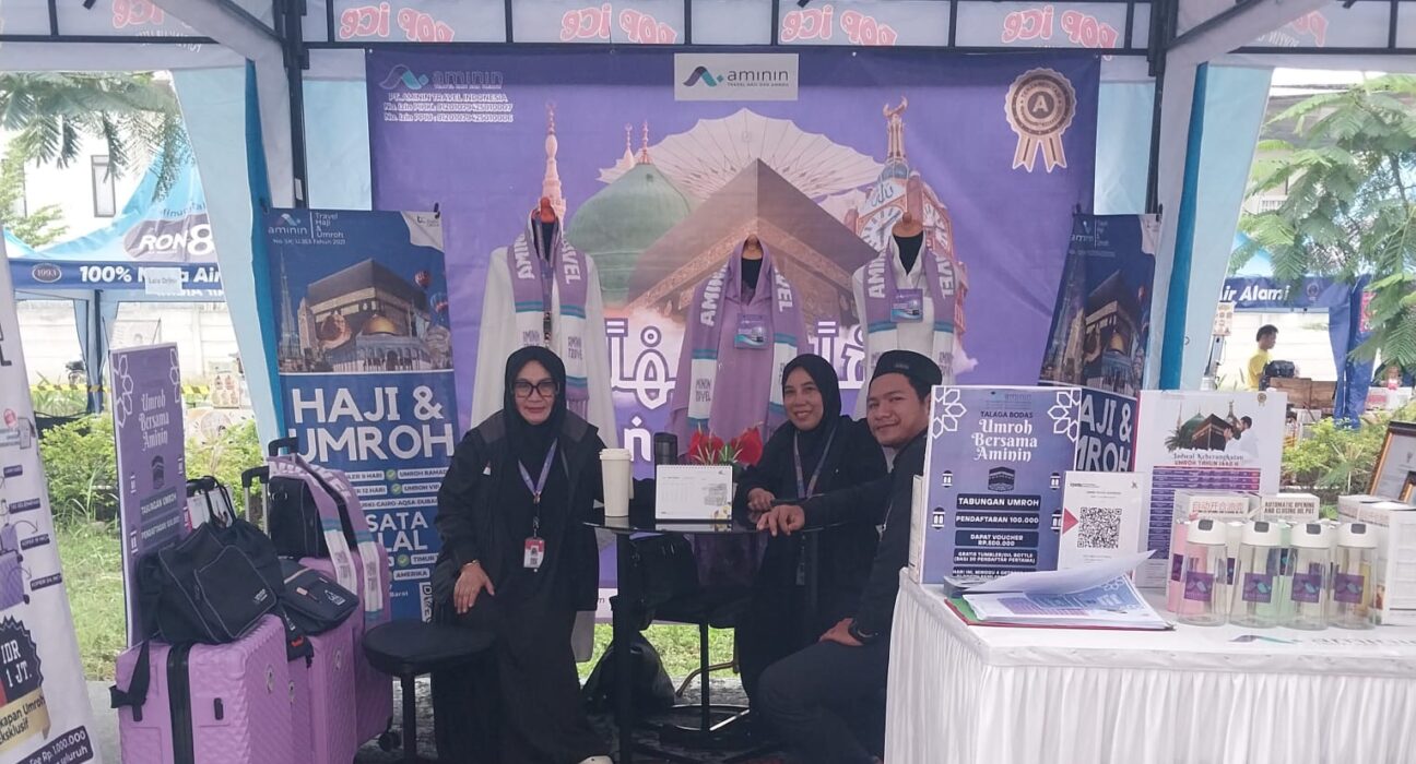 Aminin Travel Indonesia Ikuti Giat Bazar pada Acara Experience The Wonder 2026 di Rafflesia Park