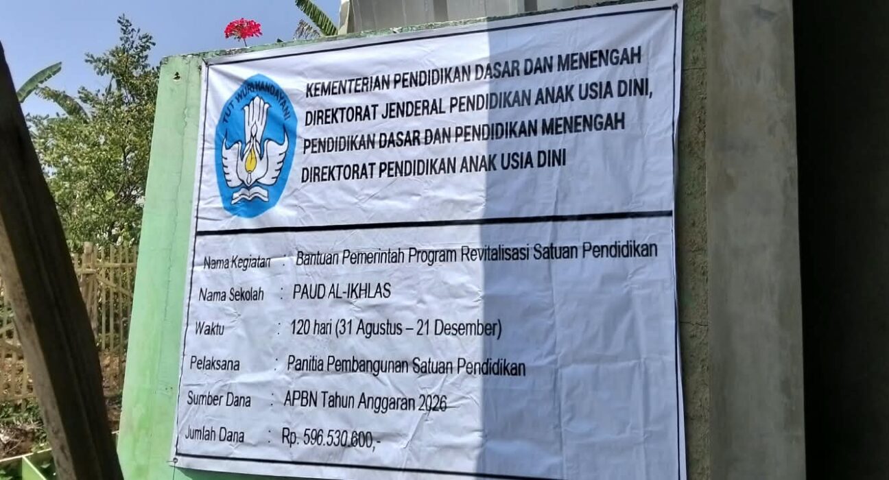 Cucu, Ketua P2SP, Pegang Dua Kegiatan Revitalisasi: Pembangunan POS PAUD Al-Ikhlas dan SPS PAUD Al-Hikmah Disorot Publik Akibat Dugaan Minim Transparansi