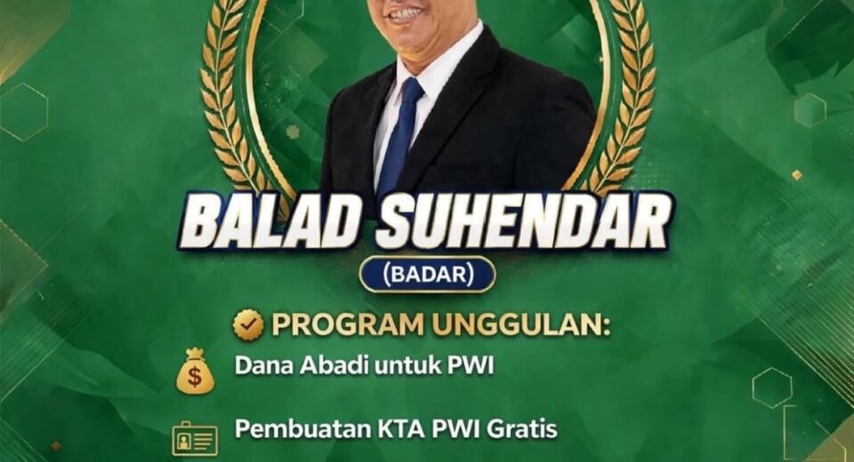 Maju Calon Ketua PWI Kabupaten Bandung Periode 2026–2029, Suhendar Usung Lima Program Unggulan dan PWI Creative